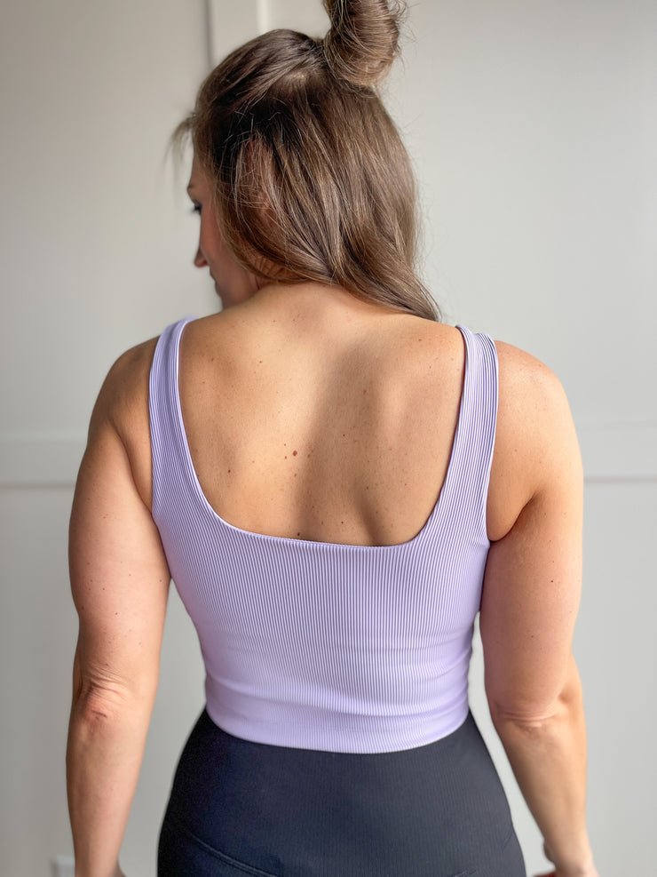 In Motion Sports Top- Lavender