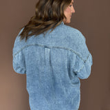 Washed Chambray Button Up