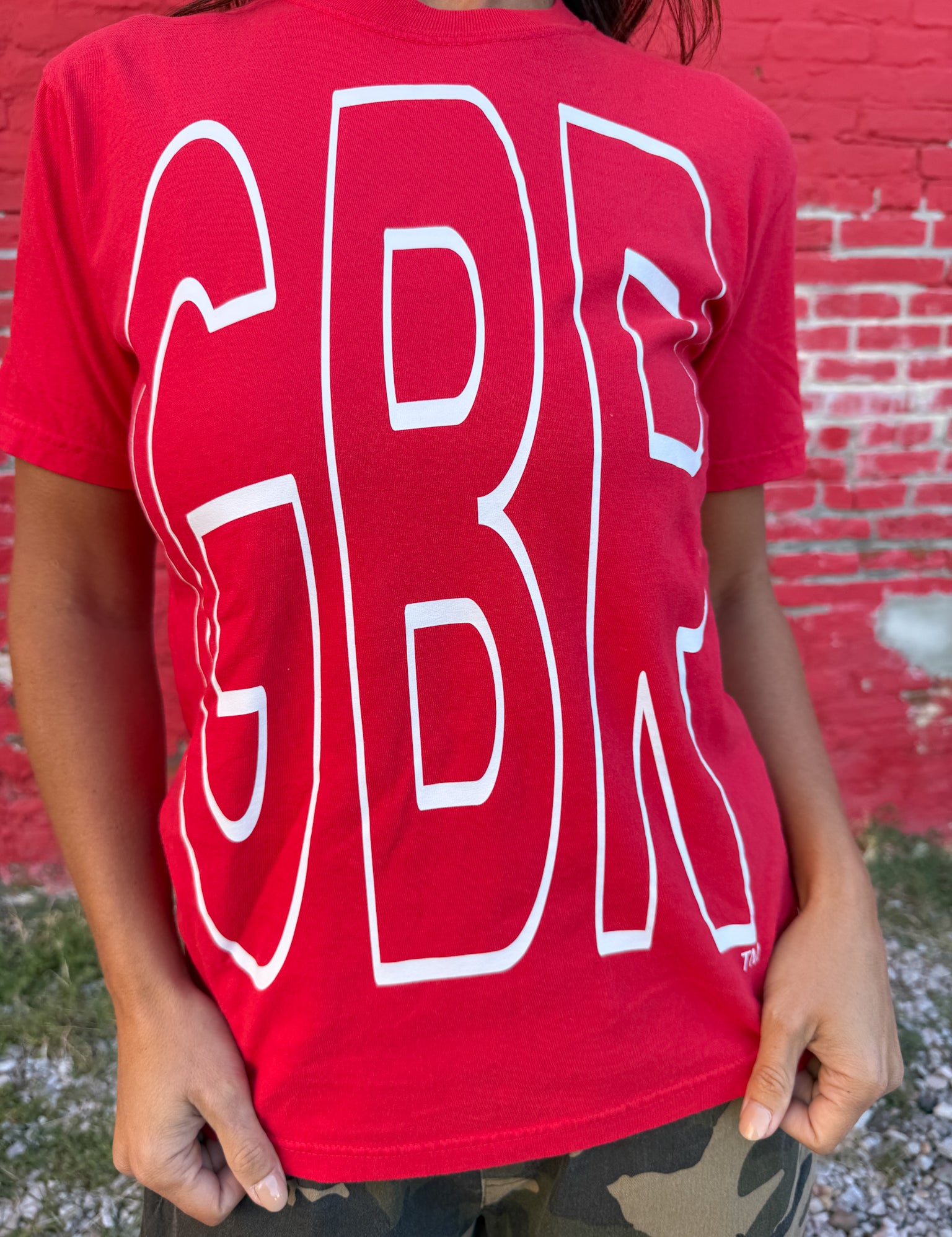 GBR Tee- Red - Ana Patricia Boutique