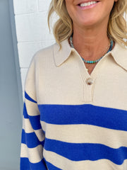 The Chrishall Sweater- Blue