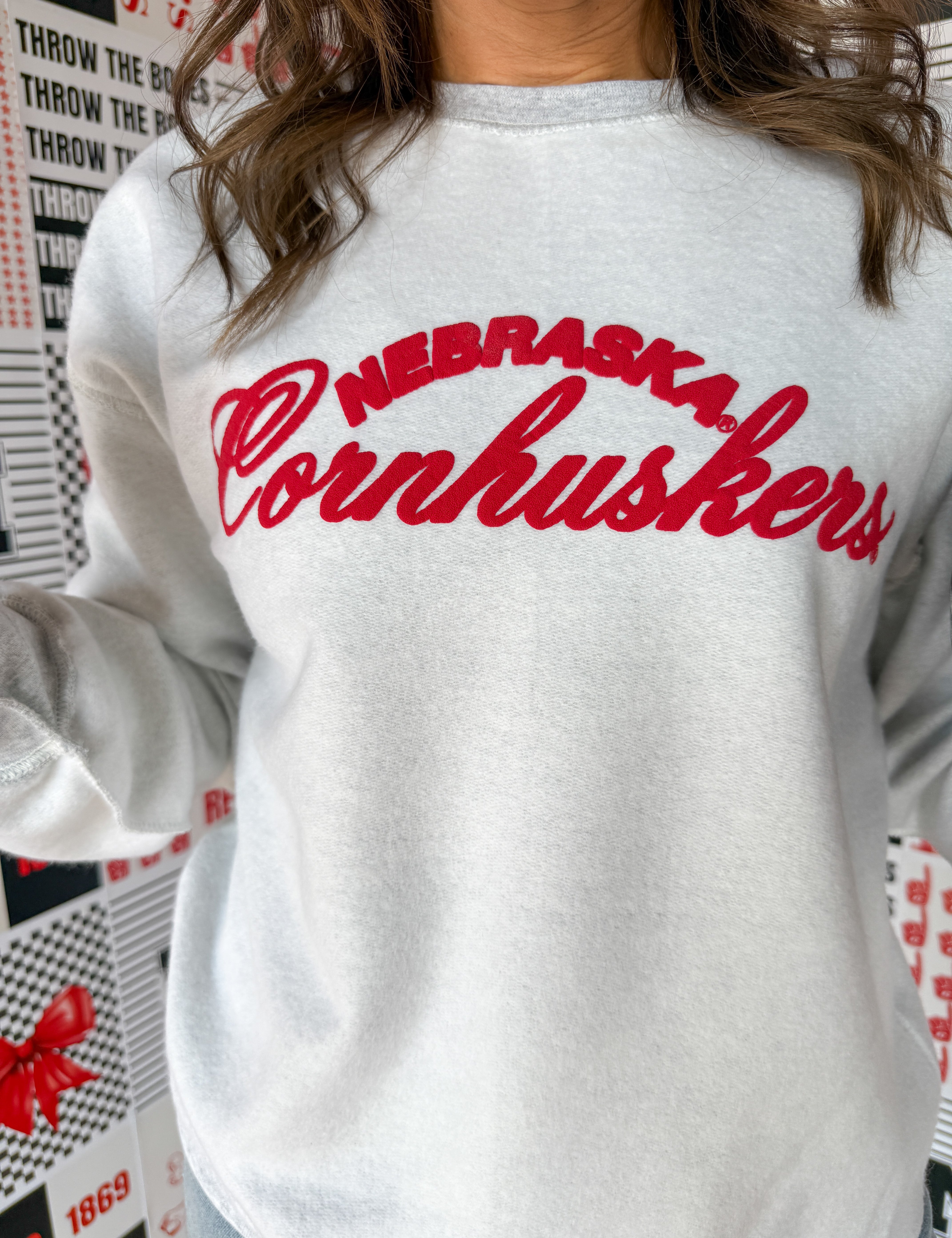 Nebraska Inside Out Crewneck - Ana Patricia Boutique