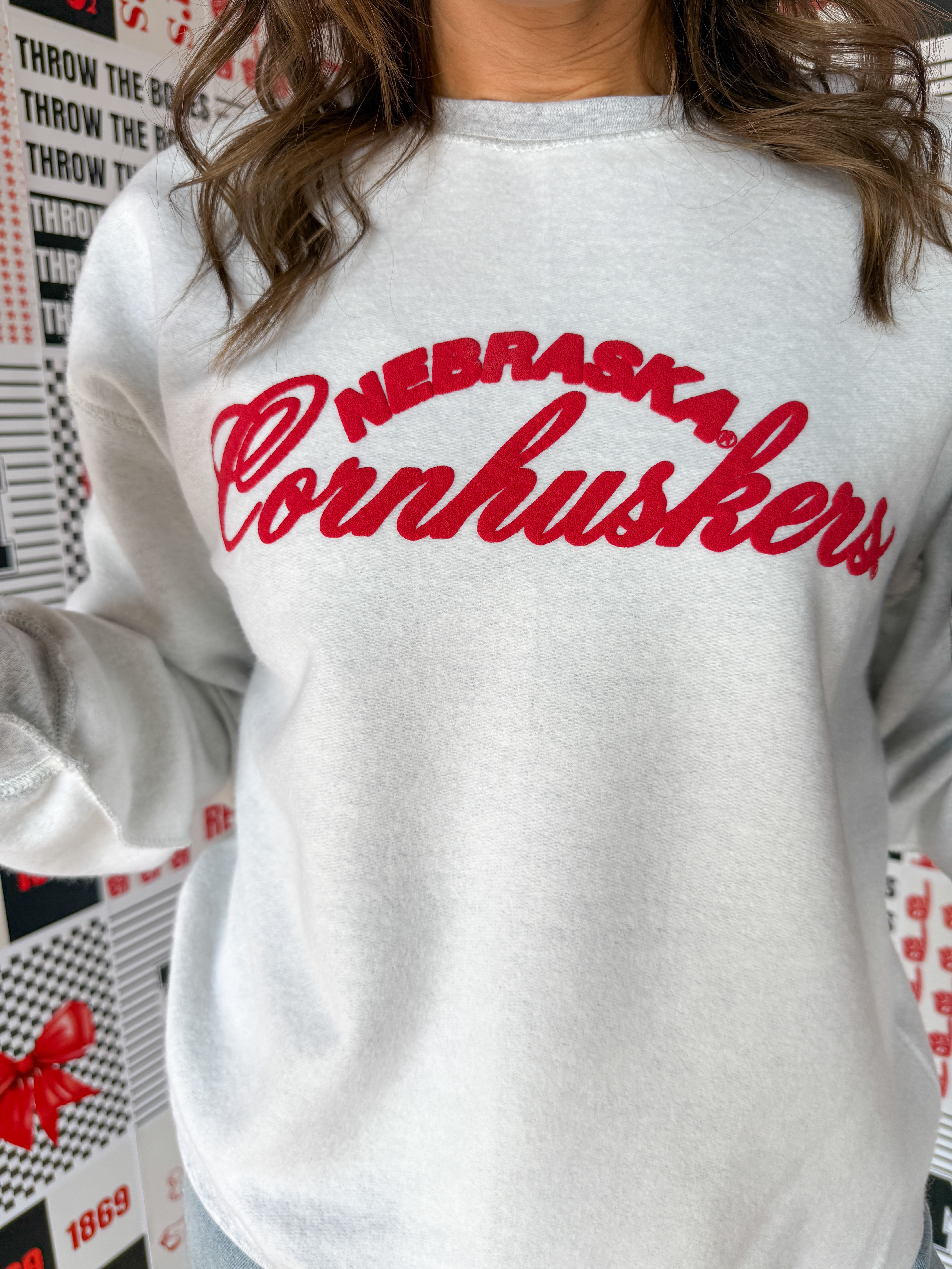 Nebraska Inside Out Crewneck - Ana Patricia Boutique