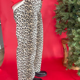 Leopard Barrel Jeans