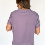 The Mali Basic Tee-Lavender - Ana Patricia Boutique