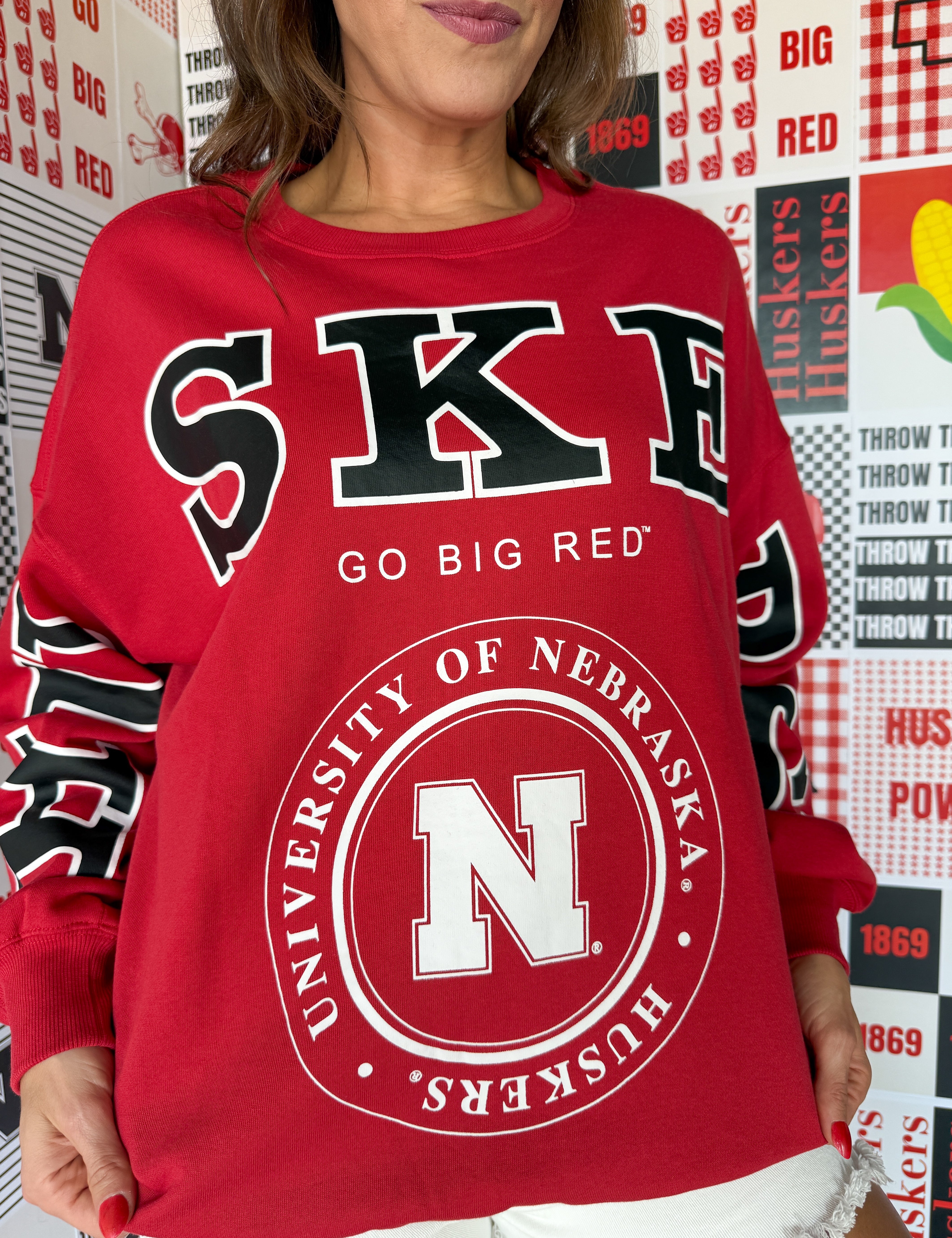 Nebraska Philly Split Crew - Ana Patricia Boutique