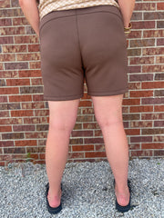 The Prime Shorts- Brown - Ana Patricia Boutique