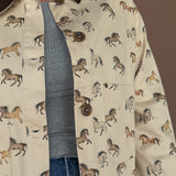 Horse Print Jacket