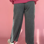 Mineral Wash Cargo Pant- Black - Ana Patricia Boutique