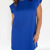 Align Track Dress- Blue