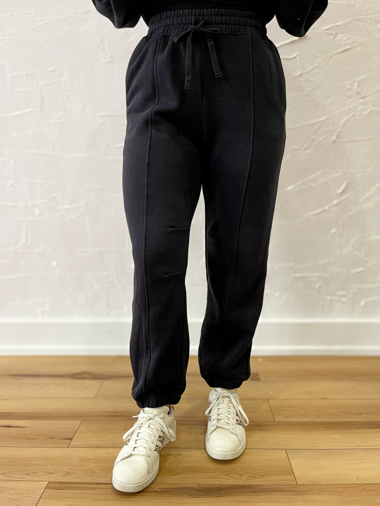 The Lulu Sweatpants- Black