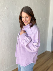 The Judie Jacket- Lilac