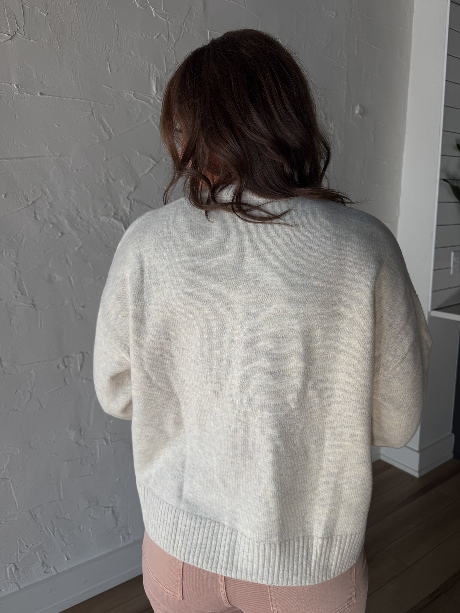 Flying Ducks Sweater- Oatmeal - Ana Patricia Boutique