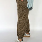 Leopard Terry Joggers - Ana Patricia Boutique
