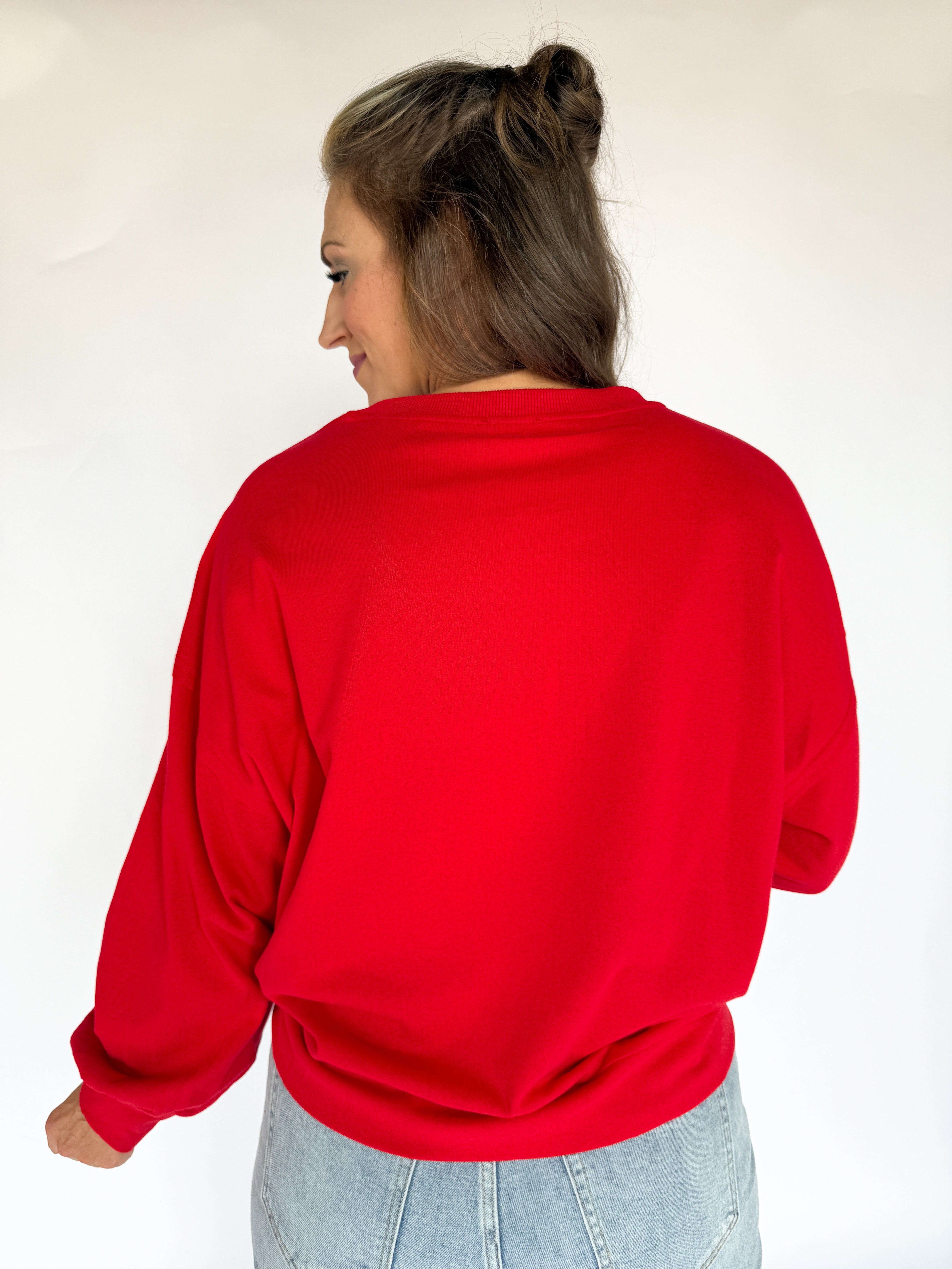 Game Day Terry Crewneck - Ana Patricia Boutique
