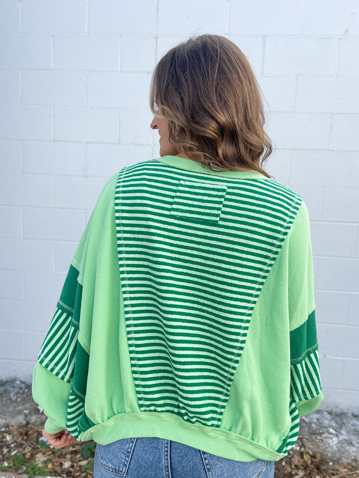 The Sylvia Top- Green