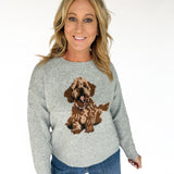 Doggie Sweater- Grey