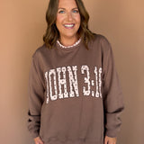 John 3:16 Mock Neck Pullover