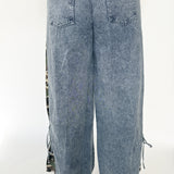 Camo Side Denim Jeans