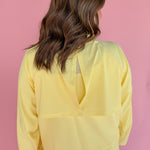 Windbreaker Active Jacket- Yellow - Ana Patricia Boutique