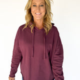 The Everyday Hoodie-Dark Plum