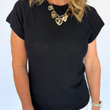 They Ivy Basic Tee- Black