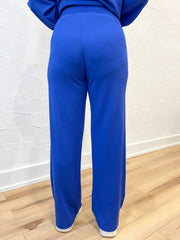 Errand Time Straight Leg Pants- Blue