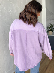 The Judie Jacket- Lilac