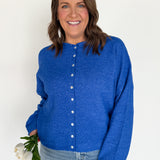 Piper Cardigan- Royal Blue