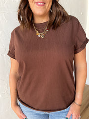 The Mali Basic Tee-Brown