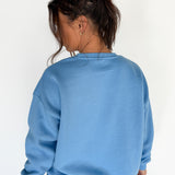 Crewneck Fleece-Blue