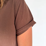 The Mali Basic Tee-Brown - Ana Patricia Boutique