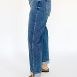 Boyfriend Mid Rise Cuffed Jeans - Ana Patricia Boutique