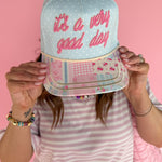 Good Day Trucker Hat - Ana Patricia Boutique