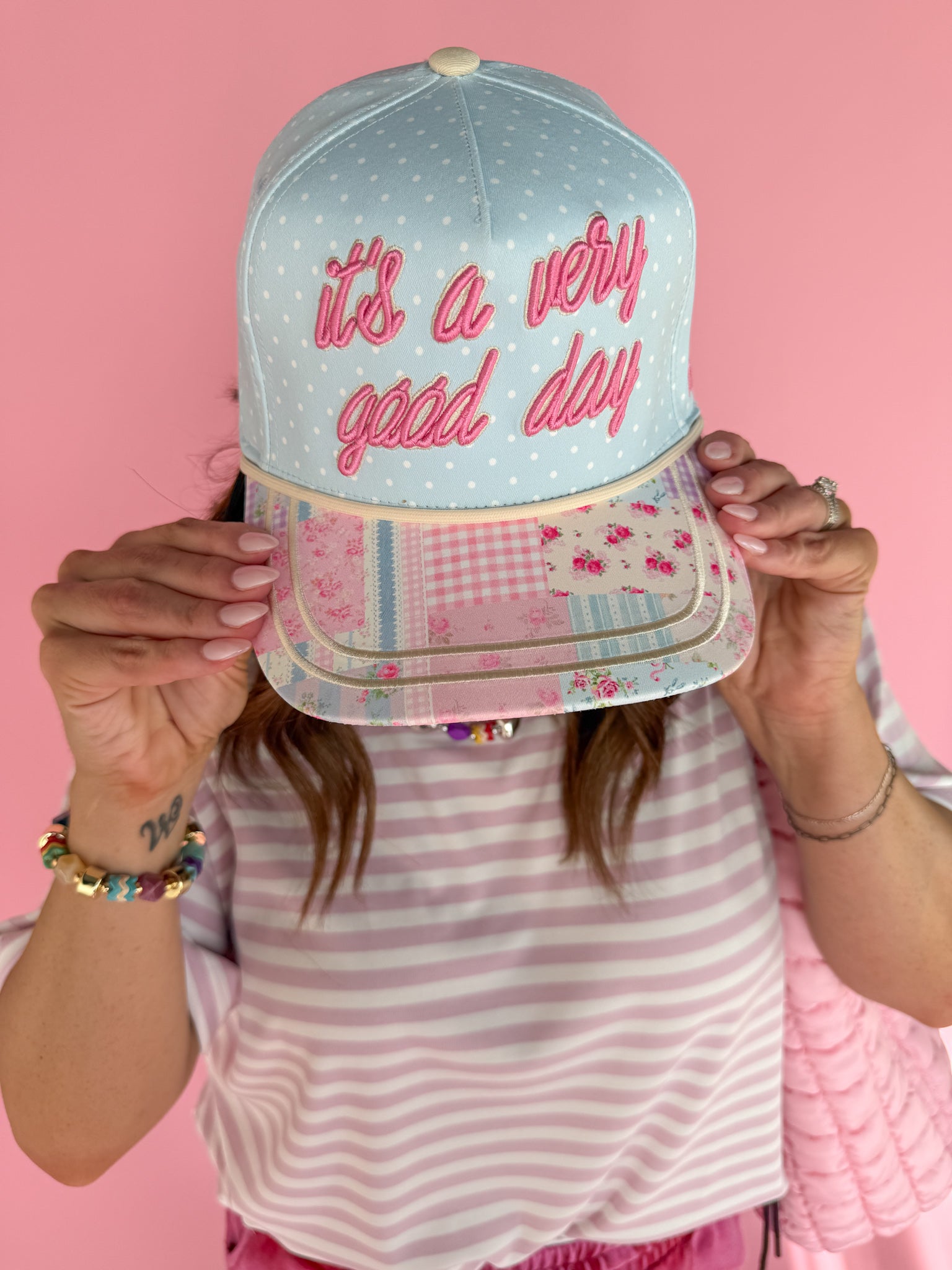 Good Day Trucker Hat - Ana Patricia Boutique