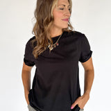 The Mali Basic Tee-Black - Ana Patricia Boutique