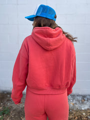 Simple Pullover- Coral