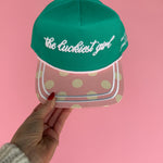 Luckiest Girl Trucker Hat - Ana Patricia Boutique