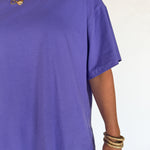 Crewneck Tee- Purple - Ana Patricia Boutique