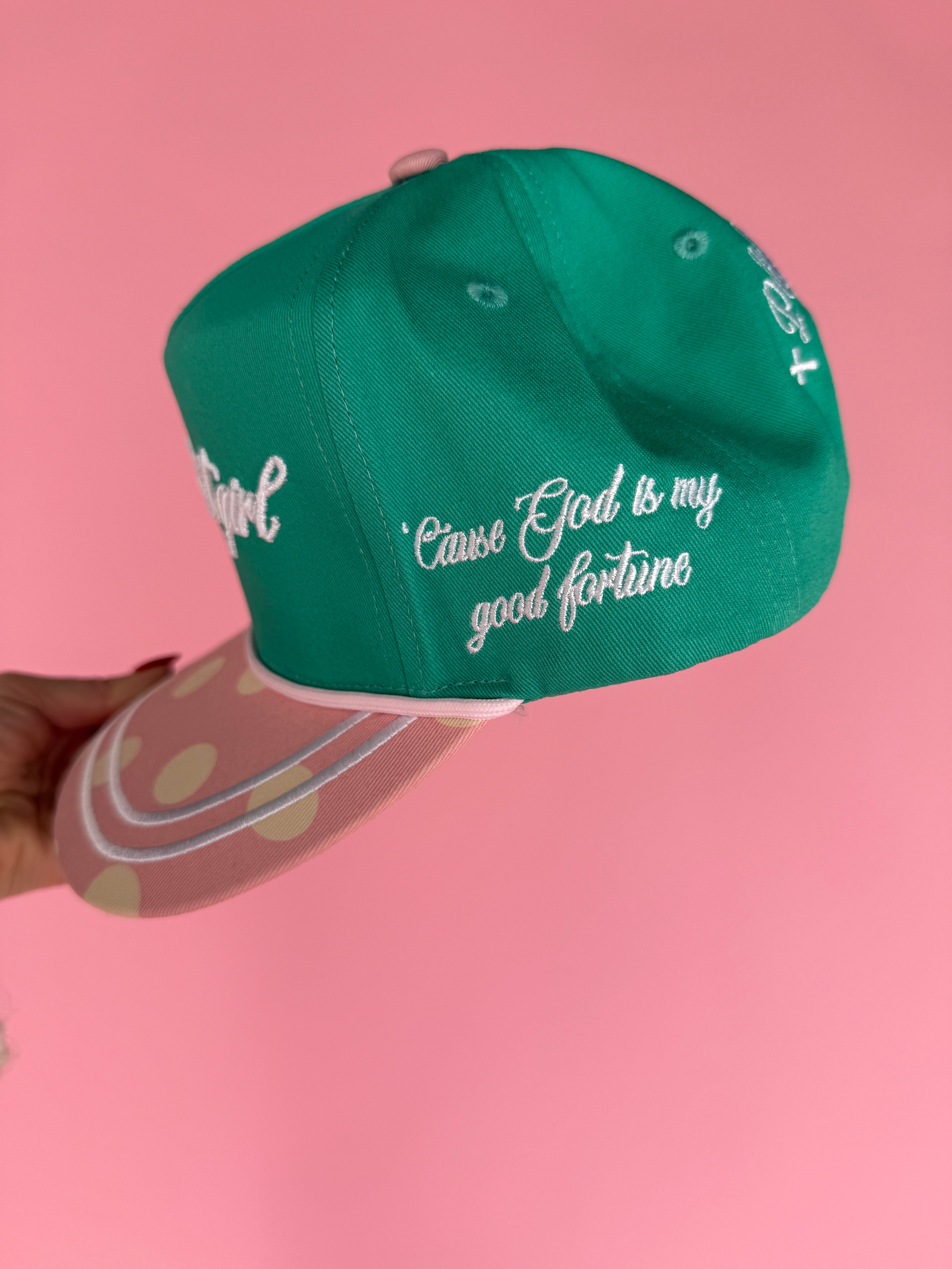 Luckiest Girl Trucker Hat - Ana Patricia Boutique