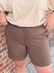 The Prime Shorts- Brown - Ana Patricia Boutique