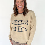 Double Fish Sweater