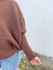 The Dani Sweater- Brown