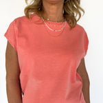 Simple Times Matching Set- Coral - Ana Patricia Boutique