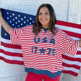 USA 1776 Top-Red - Ana Patricia Boutique