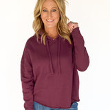 The Everyday Hoodie-Dark Plum
