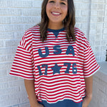 USA 1776 Top-Red - Ana Patricia Boutique