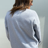 Gingham GO TEAM Crewneck