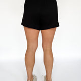 Tulip Athletic Shorts- Black