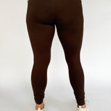 Full Length Leggings- Brown