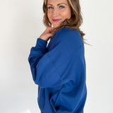 Scuba Half Zip Pullover- Navy